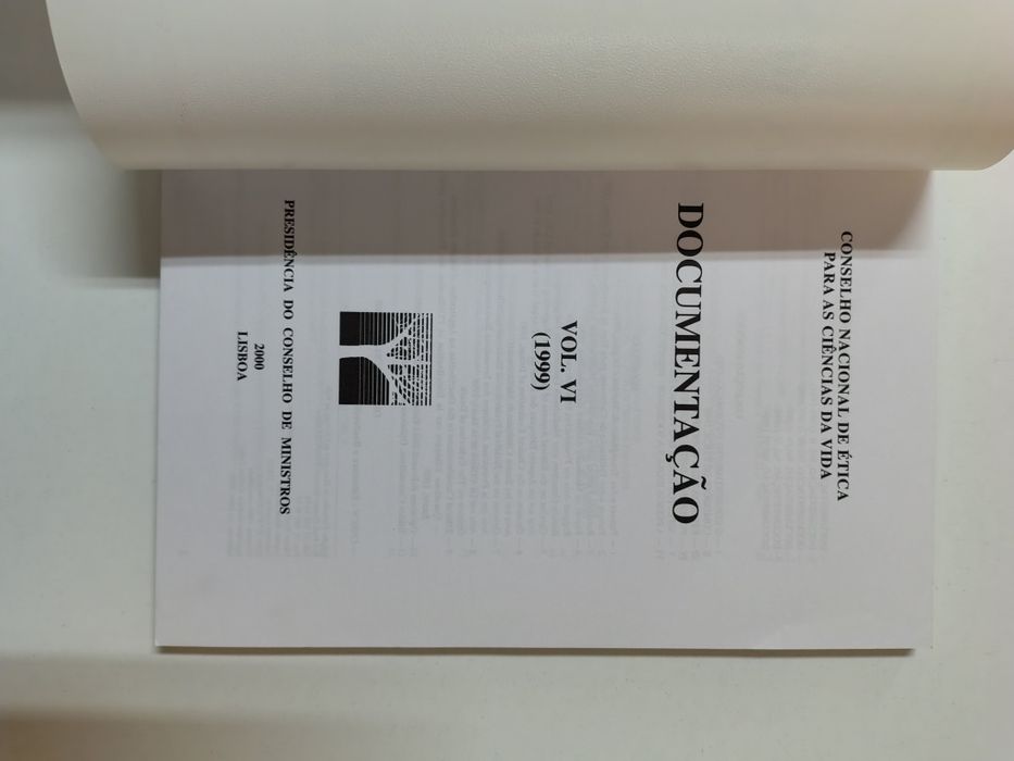 Conselho Nacional de ética para as ciências da vida - Vol. VI

Vol VI,