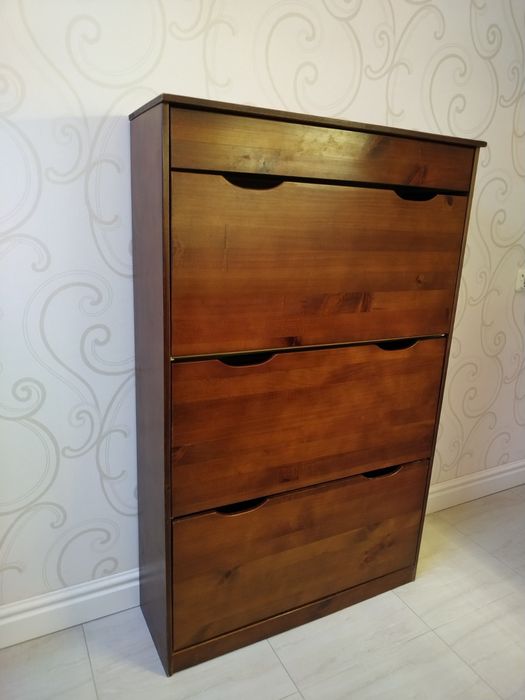 Тумба для обуви обувница комод дерево экзотика Малайзия