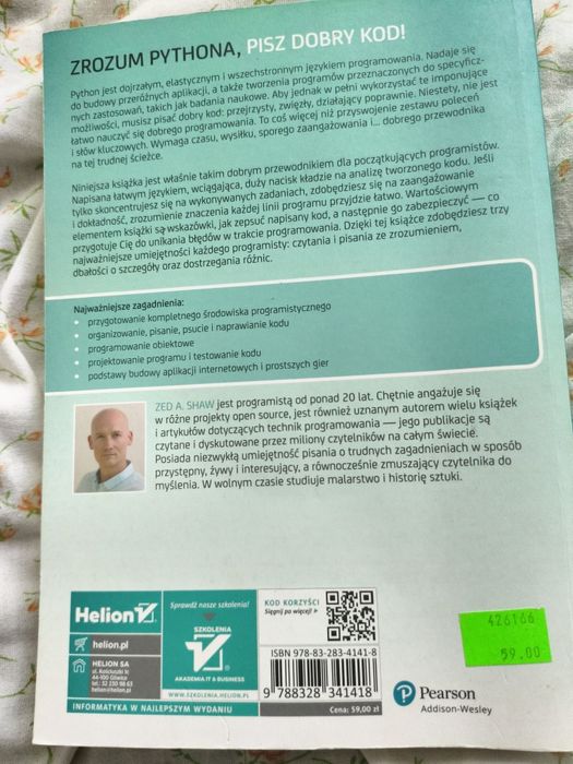 Python 3 proste wprowadzenie do świata programowania