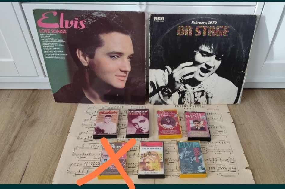 Elvis Presley Vinil e Cassete