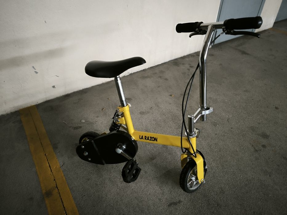Mini bicicleta lá razon