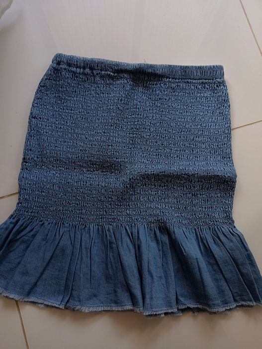 Spódniczka cienki jeans z Sinsay cena 10