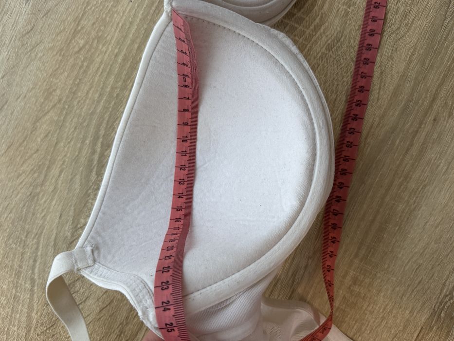 Білий гладкий ліфчик, бюстгальтер George 36 DD