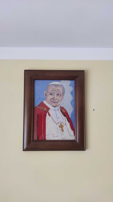 Jan Paweł II. Obraz wyszywany