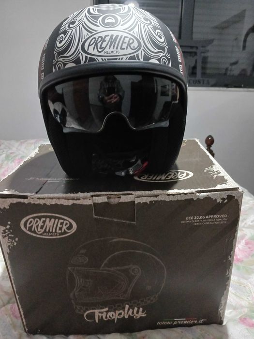 Capacete jet Premier