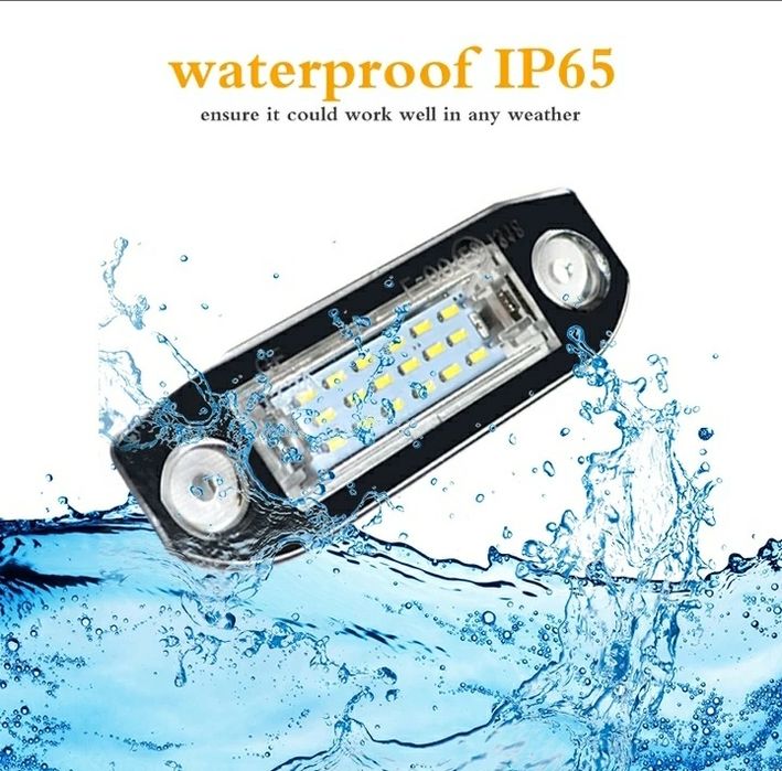 Luzes LED de Matrícula Volvo C30 C70 S80 v70 xc70 s40 v50 s60 v60 xc60