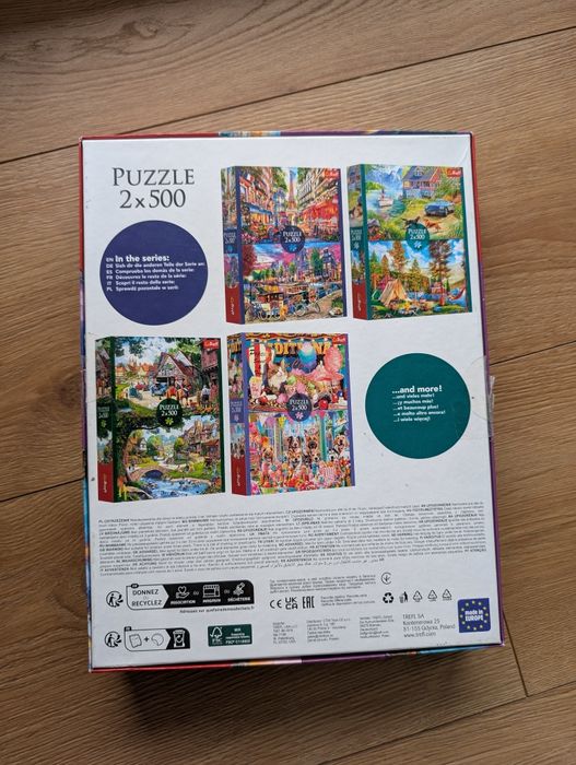 Puzzle 2x500 trefl