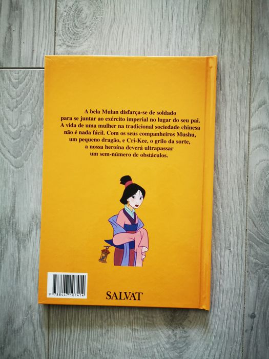 Livro da Mulan - Disney