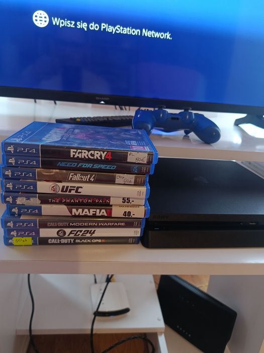 Sprzedam PS4 z 9grami