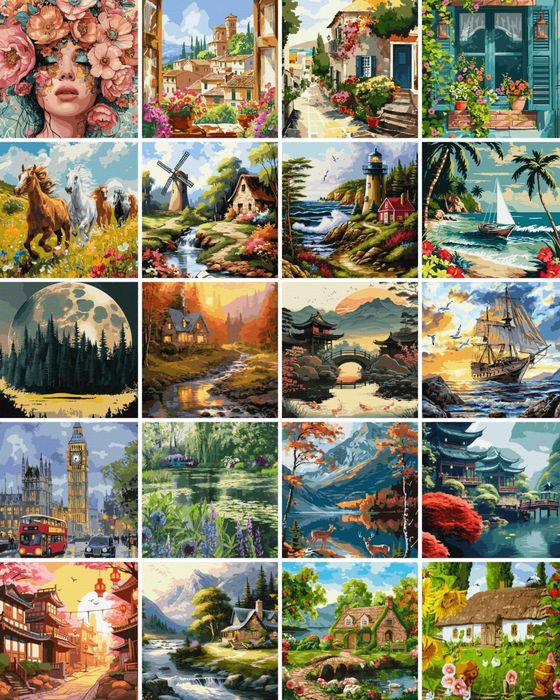 Картини за номерами Картини по номерам