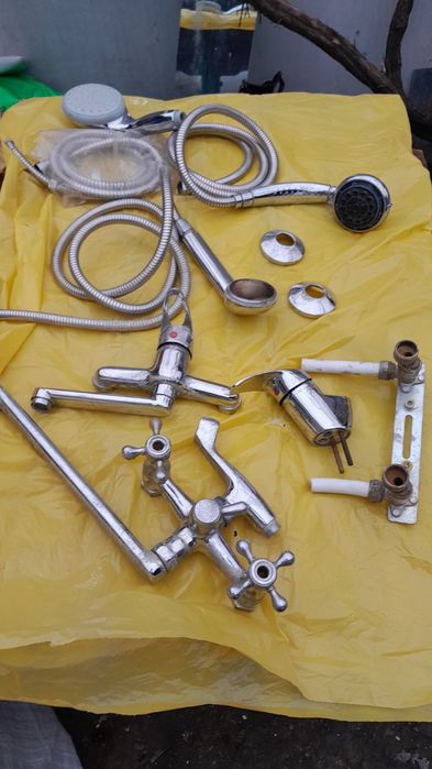 Краны для душа и ванны. Б/у