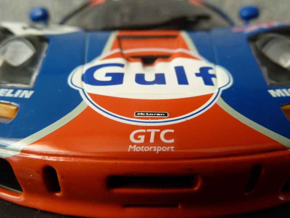 1:18 UT, McLaren F1 GTR, Gulf AutoArt Minichamps