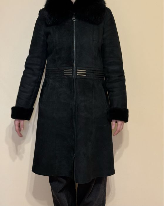 Жіноча дублянка натуральна