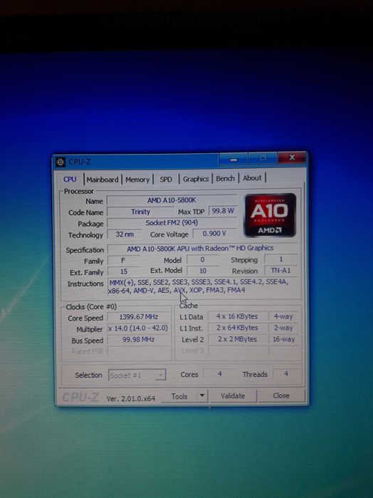 GIGABYTE GA-F2A75M-HD2/AMD A10-5800K/8 GB Kingston HyperX/CPU cooler