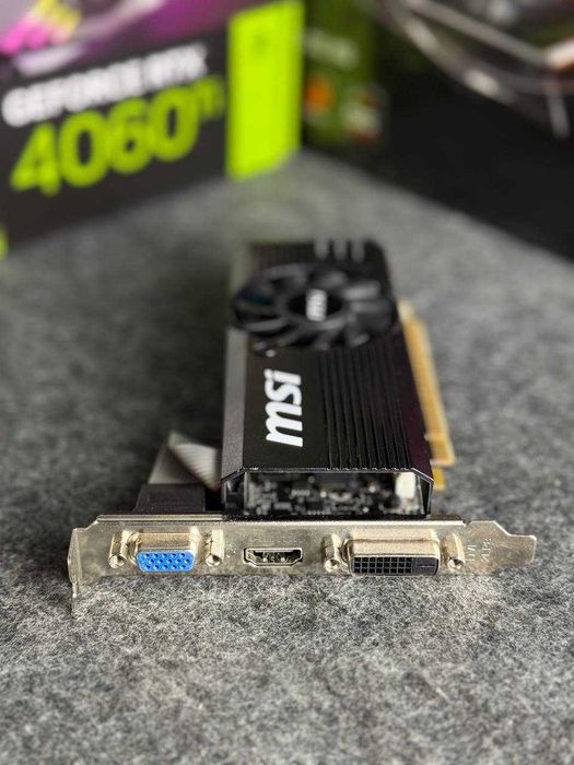 MSI GT 730 Low Profile OC 2GB GDDR5 | ГАРАНТІЯ | Для роботи та ТБ | МАГАЗИН | Гарантія 90 днів