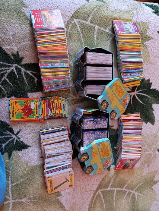 Карточки скубі ду + 2 бокси