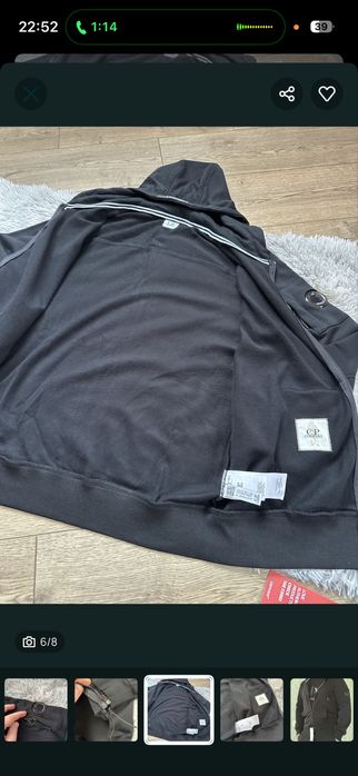 C.P.COMPANY зіп худі розімр м