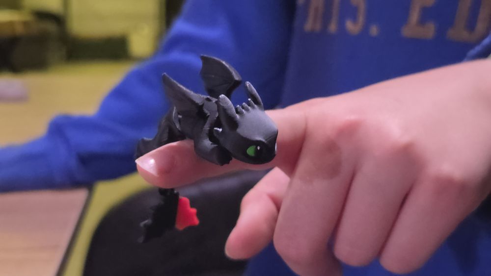 Druk 3D Dragon Szczerbatek