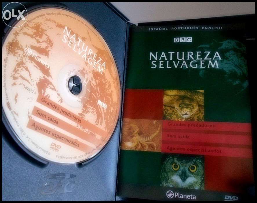 Colecção 20 dvds natureza selvagem