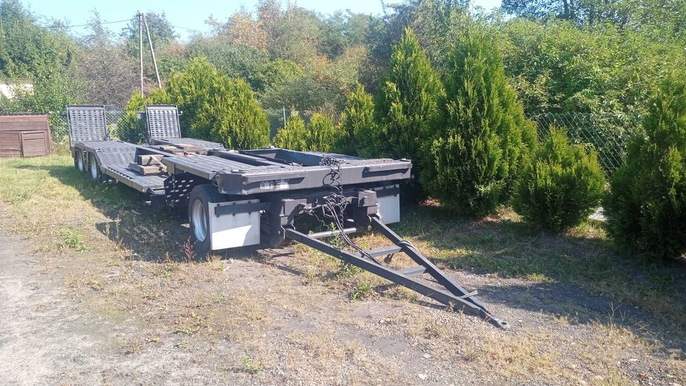 Przyczepa niskopodwoziowa LOHR specjalna pomoc drogowa