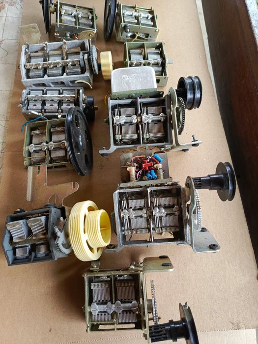 Конденсаторы КПЕ,КПВ старой радиотехники