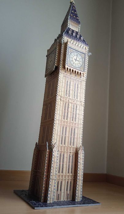 Big Ben Puzzle 3d Concluído - Portes Grátis