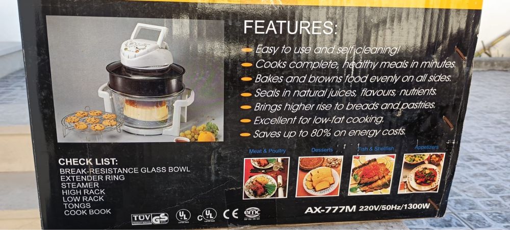 Forno elétrico gm ax-777m cooking