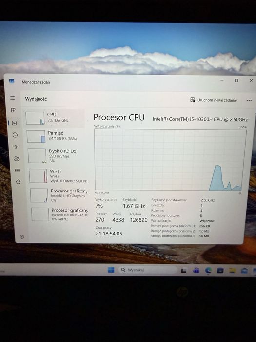 Laptop do gier HP Pavilion