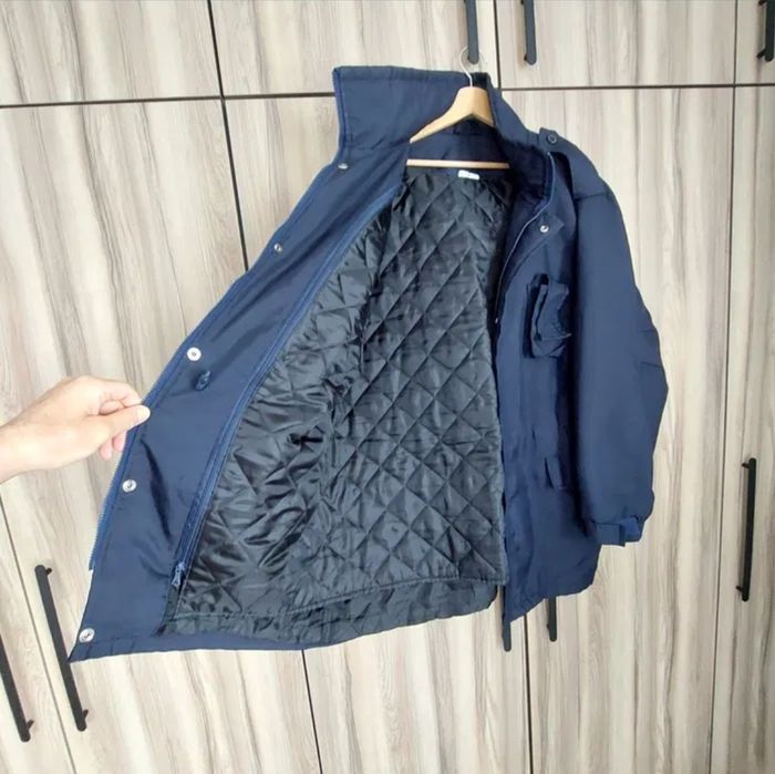 kurtka męska zimowa,Długa, Granatowy, Kim, roz XL/ XXL.