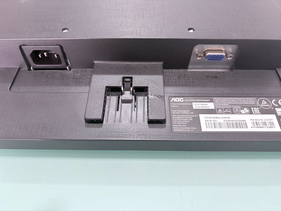 Monitor AOC E2270SWN 21.5 LED Full HD VGA [1]