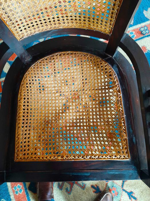 Cadeirão em palhinha