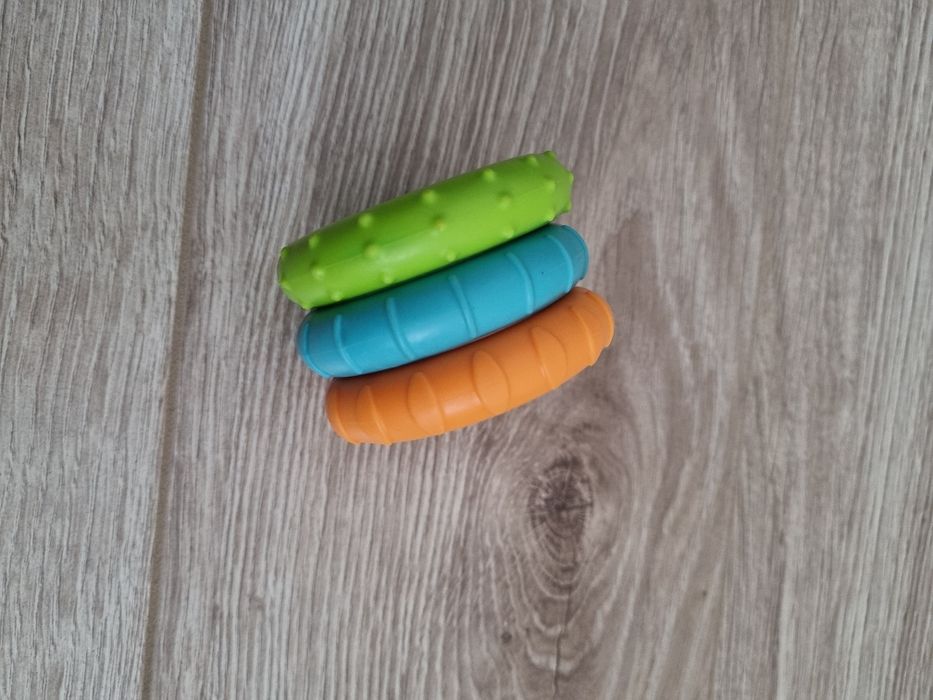Fat brain toys kółka magnetyczne gryzaki sensoryczne