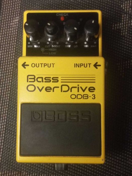 ПеDальКа Boss bass overdrivE odb-3