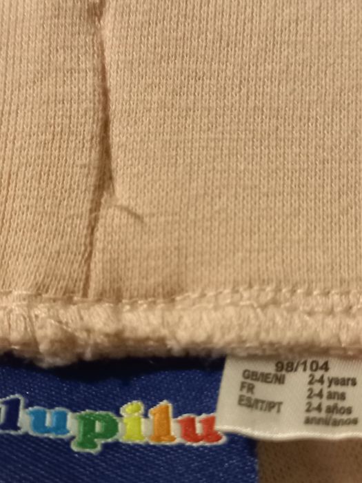 Paka spodni dziewczęcych dresowych z Lupilu i Little Kids