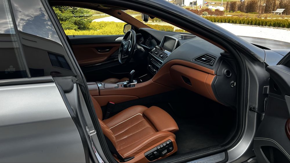 Ekskluzywne BMW 6 Gran Coupé V8 do ślubu | Satyna Individual | M-Performance | Garwolin