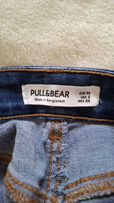 Calções ganga pull bear como novos