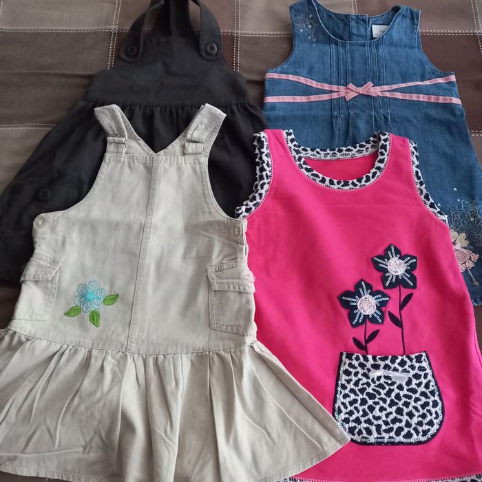 Sukienki dziewczęce, Next i in. Rozmiar 98 Zestaw