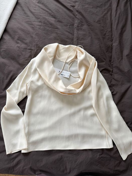 Блуза Arket Draped Neck Top — нова