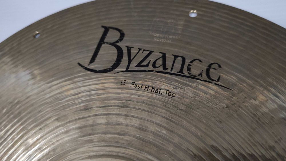 Meinl Byzance Brilliant Fast 13" Hi-Hat - Thomas Lang - 1050/1158g