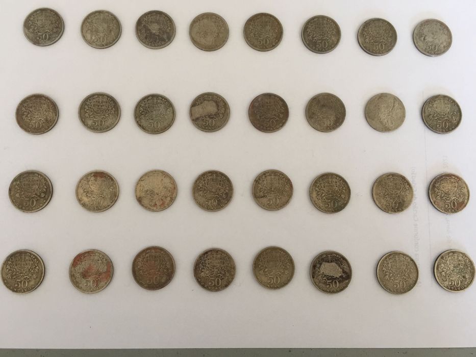 50 centavos 1927 / 1968 coleção Moedas Antigas
