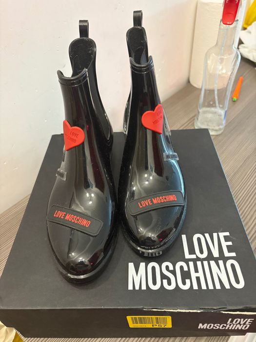 Love moschino kalosze rewelacja