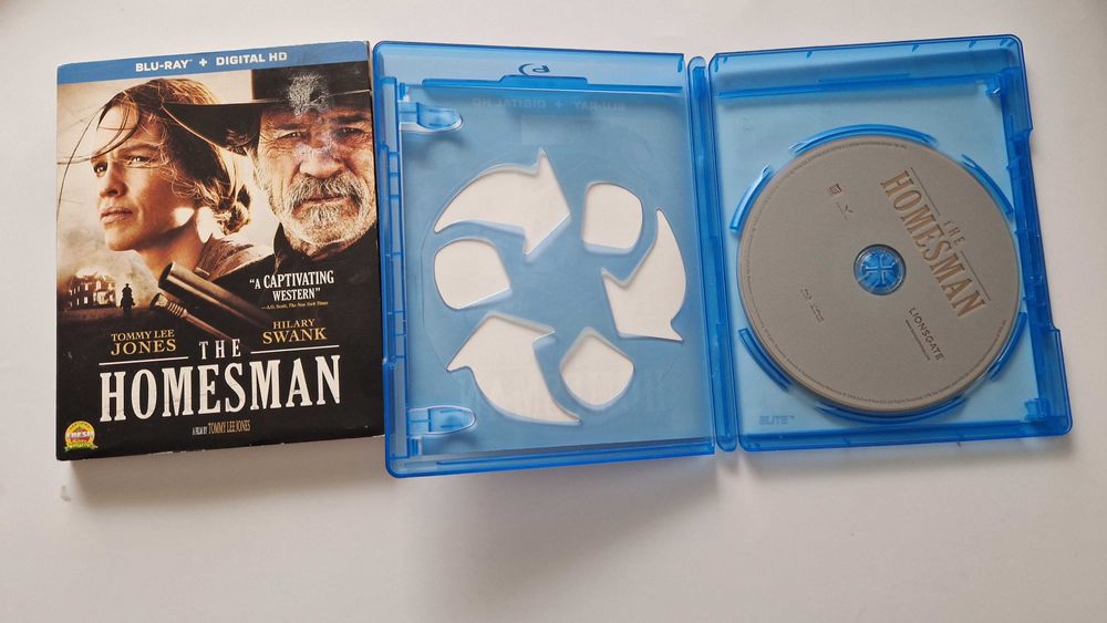 blu ray The homesman Eskorta w slipcover