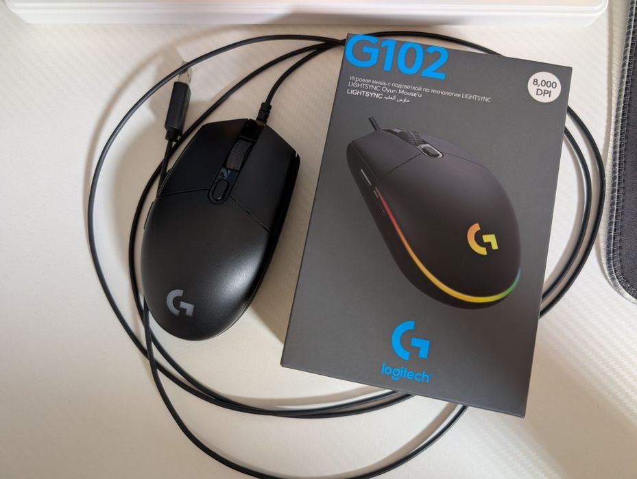 Миша Logitech g102