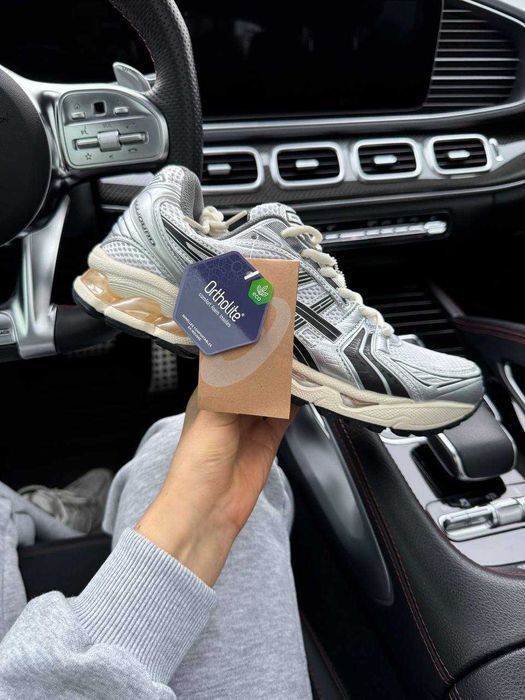 Кросівки ASICS Gel-Kayano 14 JJJJound Silver Black premium