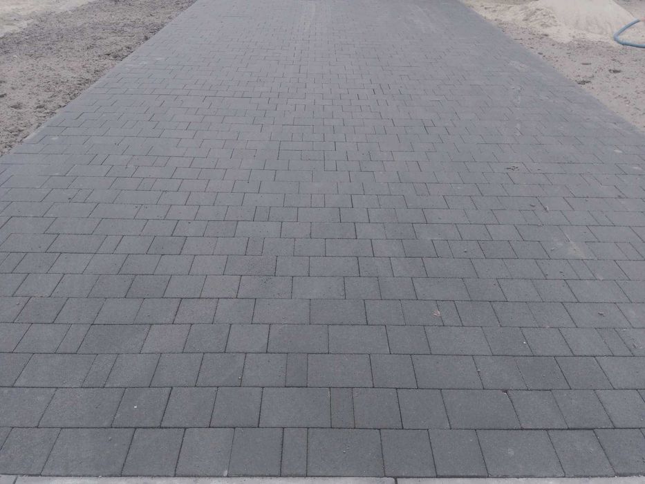 Kostka brukowa Napoli 4cm grafit bez fazy Polbruk