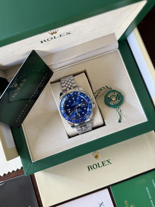 Rolex Submarino GMT-Master ll Mostrador Azul Jucilei