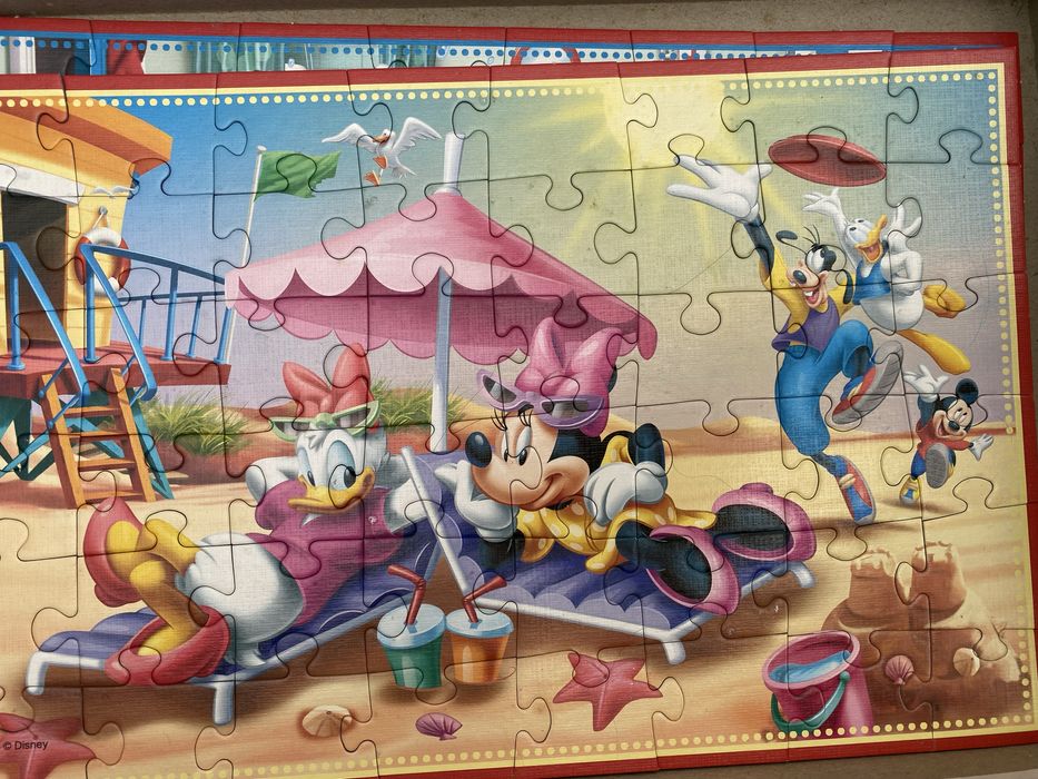 Puzzles Domino Os numeros Jogos Mickey Mouse