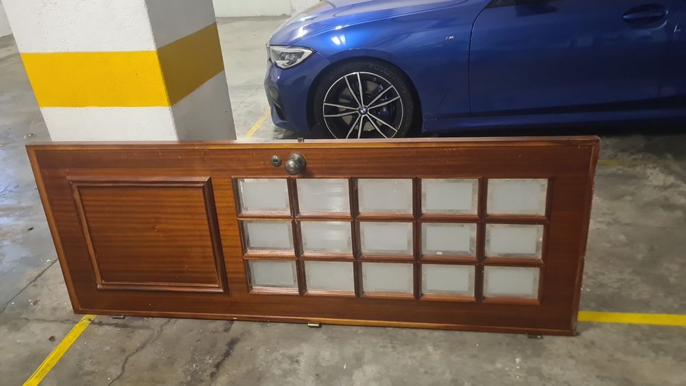 Porta de interior de Madeira