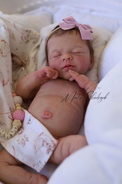 Silikonowa , oryginalna lalka reborn, cała z silikonu