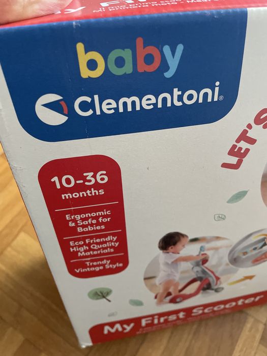 Baby Scooter Primeiros Passos da Clementoni